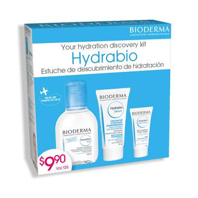 Hydrabio Discovery Kit (H2O 100ml + Serum 15ml + Gel Cream Sample 5ml) - Ma French Beauty