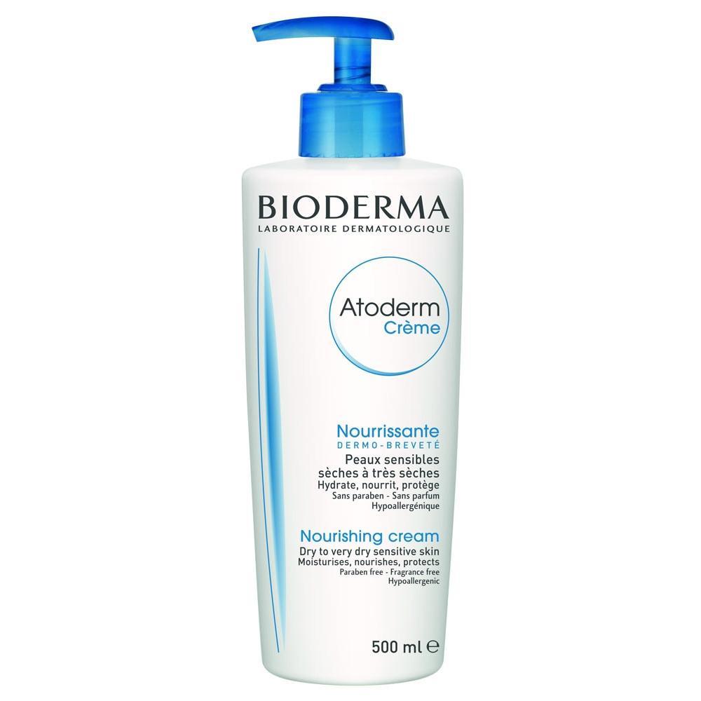 BIODERMA - Atoderm Body Cream for Normal to Very Dry Sensitive Skin - Nourishing, 16,9 Fl oz